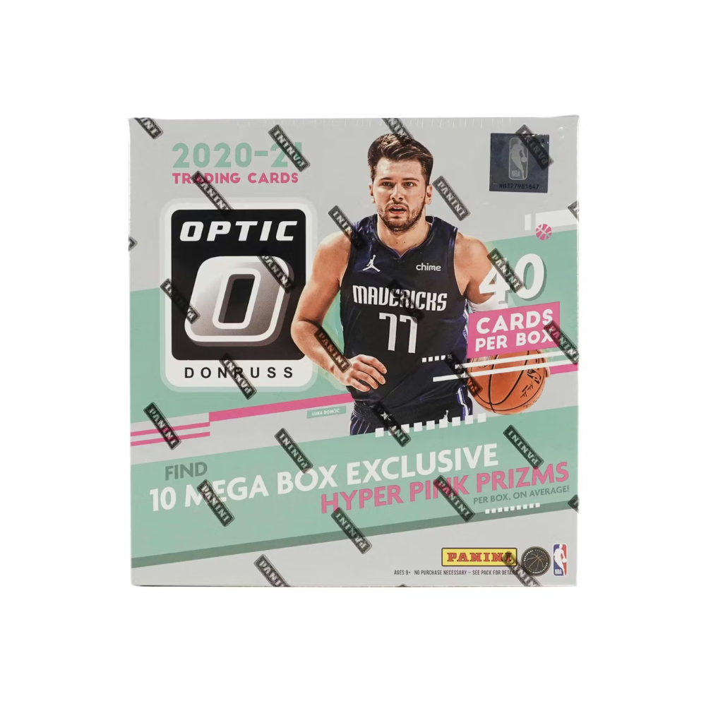 2020 - 21 Panini Donruss Optic NBA Basketball Mega Box