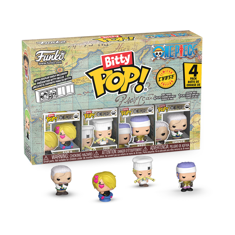 Funko: Bitty Pop! One Piece 4-Pack