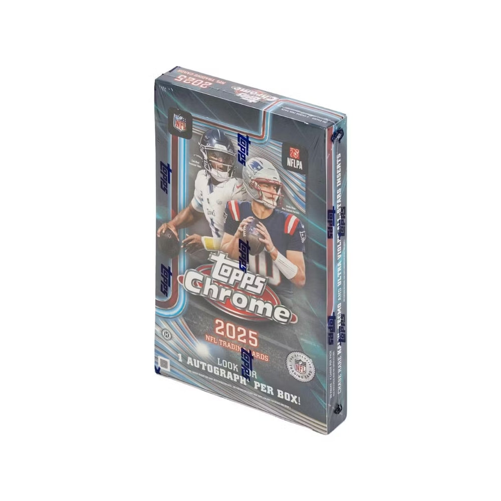 2025 Topps Chrome Football NFL Hobby Box