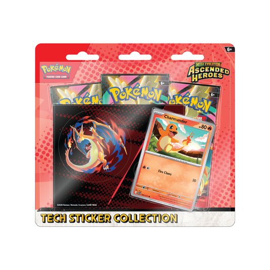 Pokémon: Mega Evolutions - Ascended Heroes Tech Sticker Collection