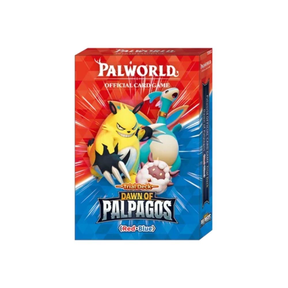 Palworld CG: ETD01 Dawn of Palpagos Red / Blue Trial Deck