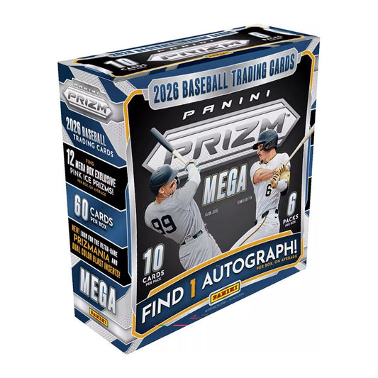 2026 Panini Prizm Baseball Mega Box