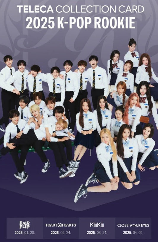 2025 Teleca K-Pop Rookie Hobby Box