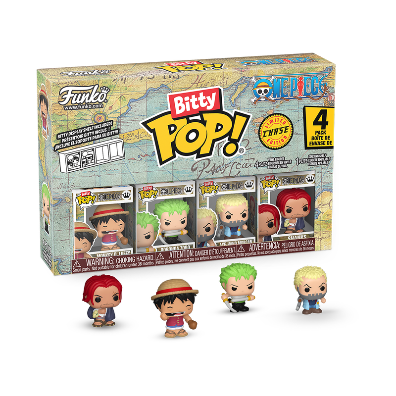 Funko: Bitty Pop! One Piece 4-Pack