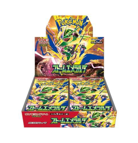 Japanese Pokémon: m6 Mega Storm Emeralda Booster Box