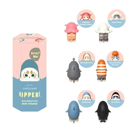 mofusand Hippers Cat Decorative Mini Figures