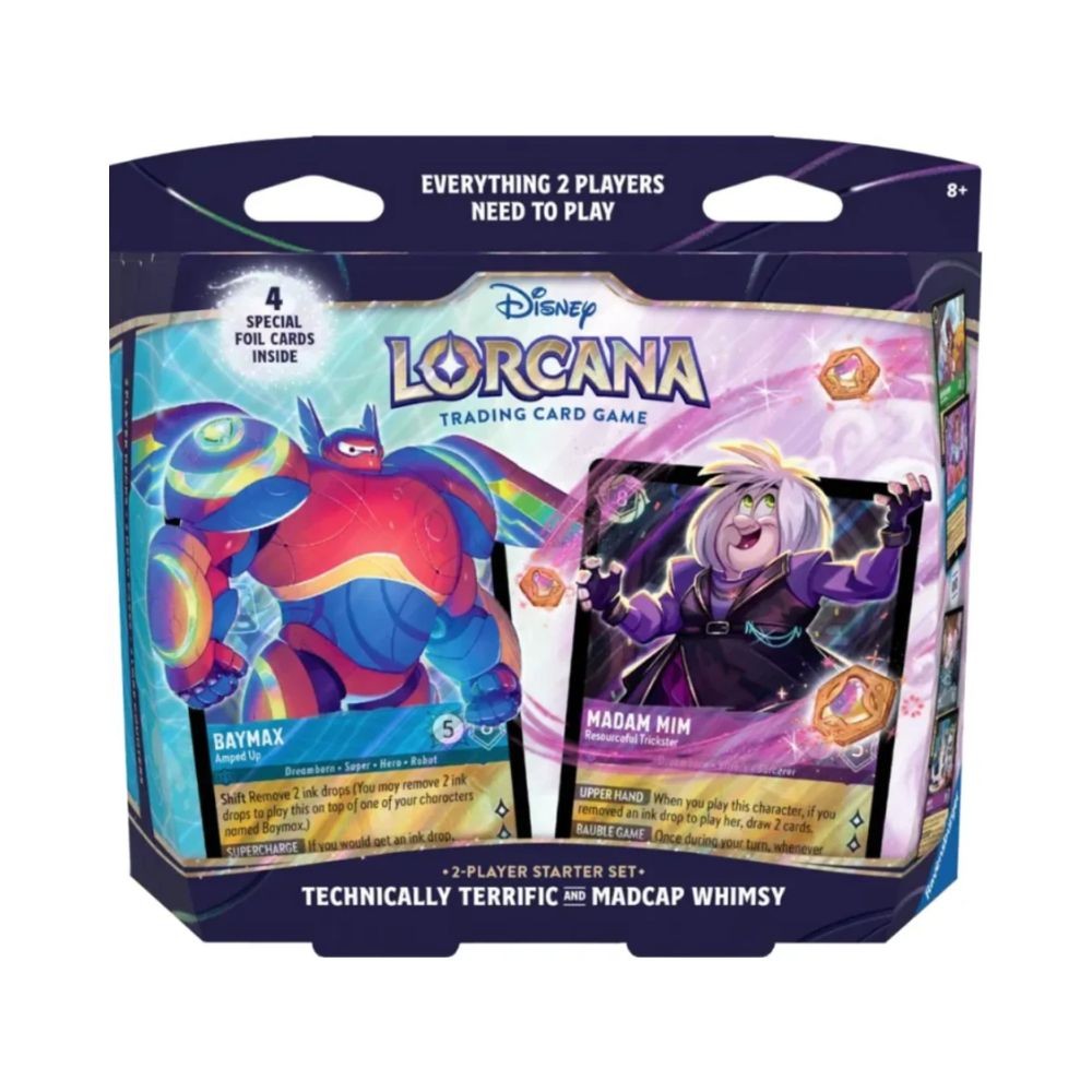 Disney Lorcana: Two-Player Starter Set Technically Terrific & Madcap Whimsy