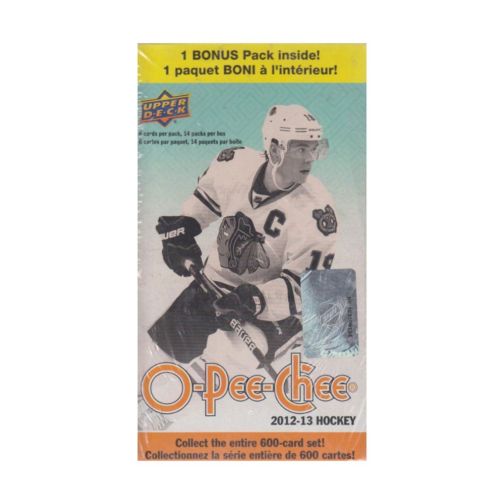 2012 - 13 Upper Deck O-Pee-Chee NHL Hockey Blaster