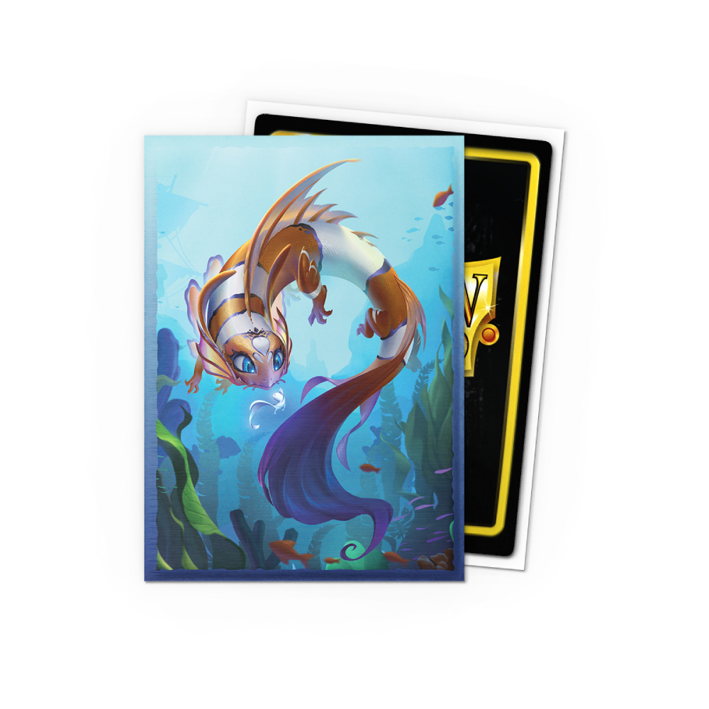 Dragon Shield: The Cinderfin Brushed Art Standard Sleeves - 100 Sleeves