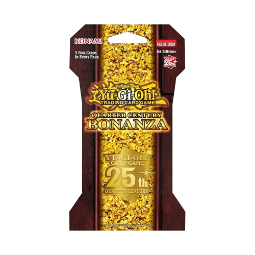 Yu-gi-oh! - Quarter Century Bonanza Sleeved Booster Pack 1st Edition