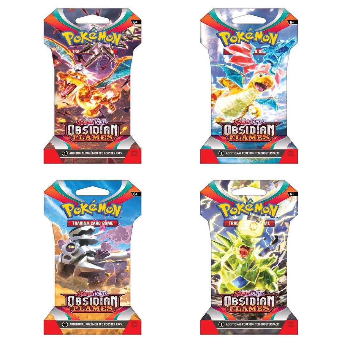 Pokemon: Scarlet & Violet - Obsidian Flames Sleeved Booster Pack
