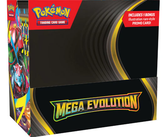 Pokémon: Mega Evolutions Base Set Enhanced Booster Box WITH BOX TOPPER