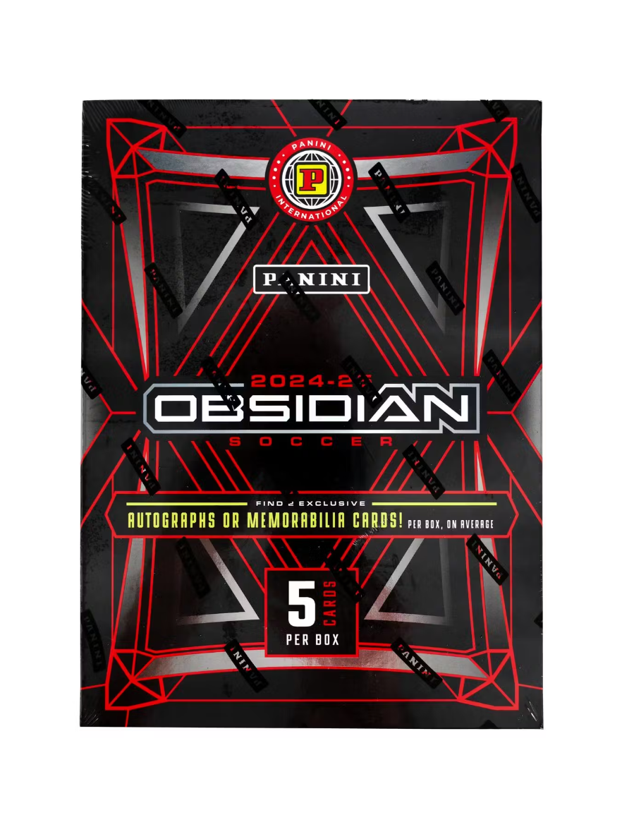 2024 - 25 Panini International Obsidian Soccer Hobby Box