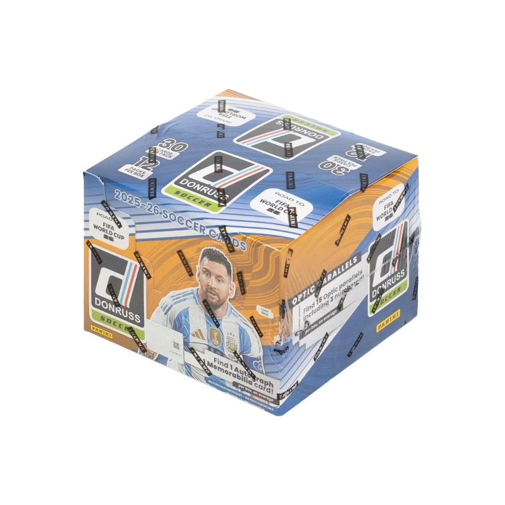 2025 - 26 Panini Donruss Road to FIFA World Cup Soccer Hobby Box