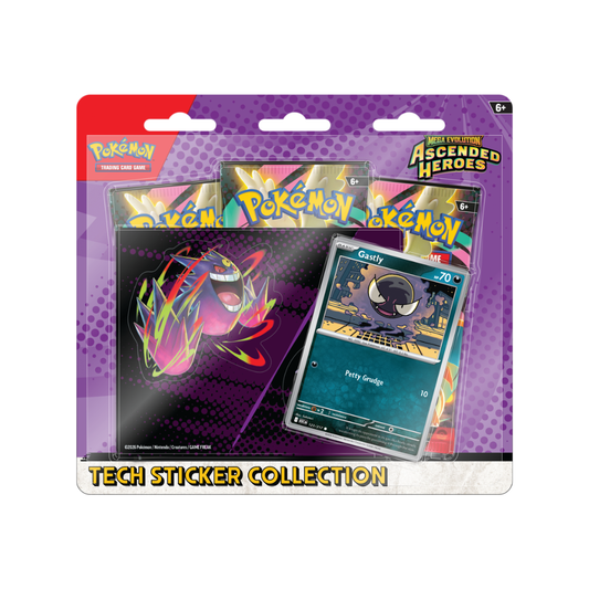 Pokémon: Mega Evolutions - Ascended Heroes Tech Sticker Collection