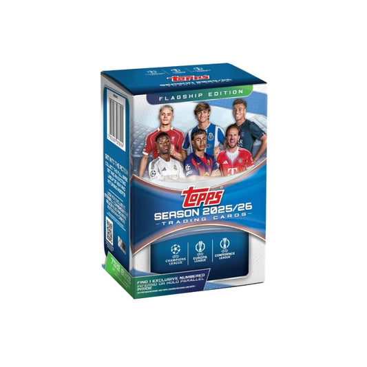 2025 - 26 Topps UEFA Club Competitions Flagship Blaster