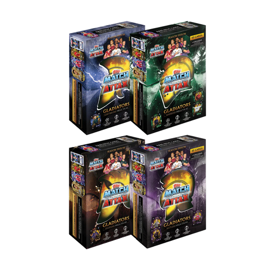 2025 - 26 Topps Match Attax UEFA Gladiators Centurions Mega Tin