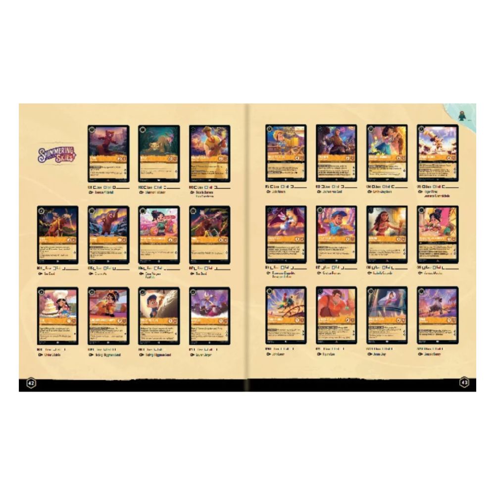 Disney Lorcana: Official Collector's Guide Sets 5 - 8