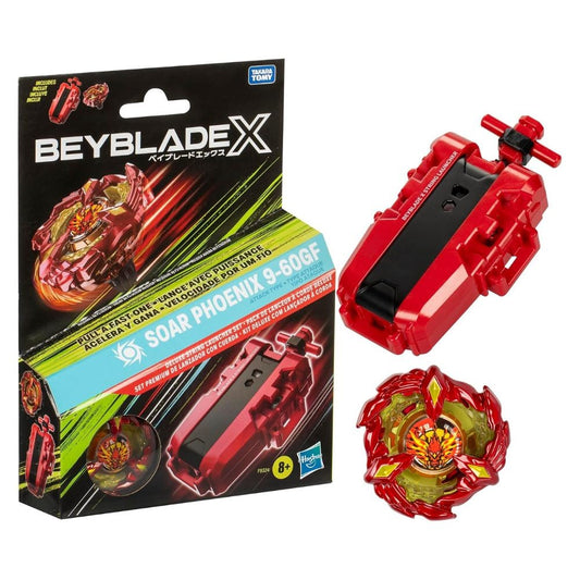 Beyblade X: Soar Phoenix 9-60GF Deluxe String Launcher