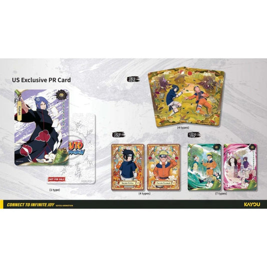 Naruto Smriti Collectible Cards Series 1 Heaven Scroll Booster Box