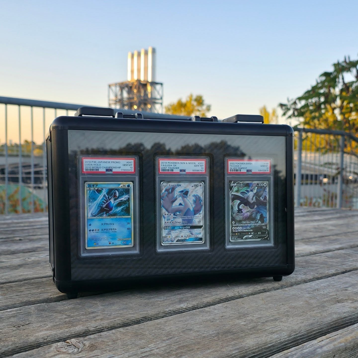 Luminous Archives Collector's Graded Slab Case Obsidian+