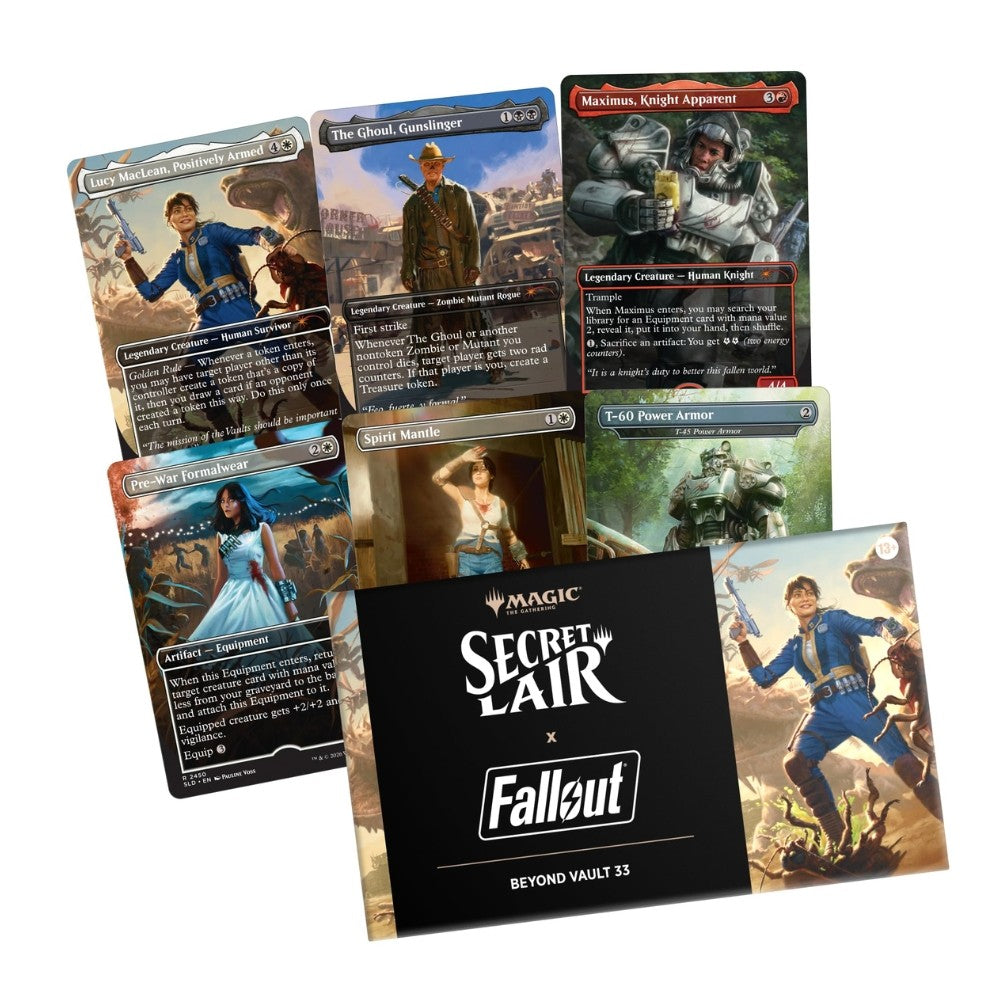 Magic the Gathering Secret Lair X Fallout Beyond Vault 33 - NON-FOIL