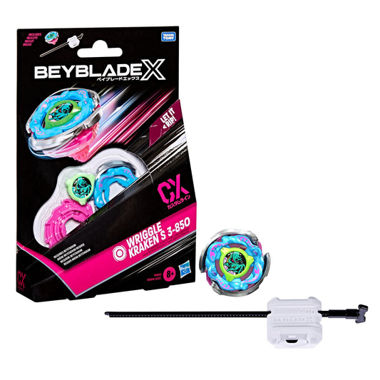 Beyblade X: Wriggle Kraken S 3-85O CX Starter Pack Set