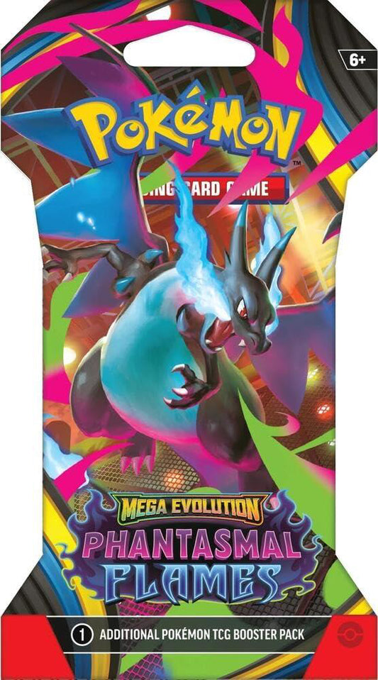 Pokémon: Mega Evolutions Phantasmal Flames Sleeved Booster Pack