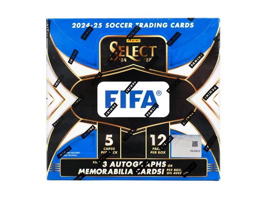 2024 - 25 Panini Select FIFA Soccer Hobby Box