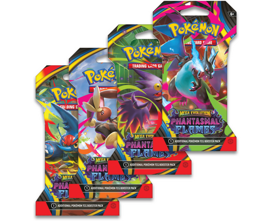 Pokémon: Mega Evolutions Phantasmal Flames Sleeved Booster Pack