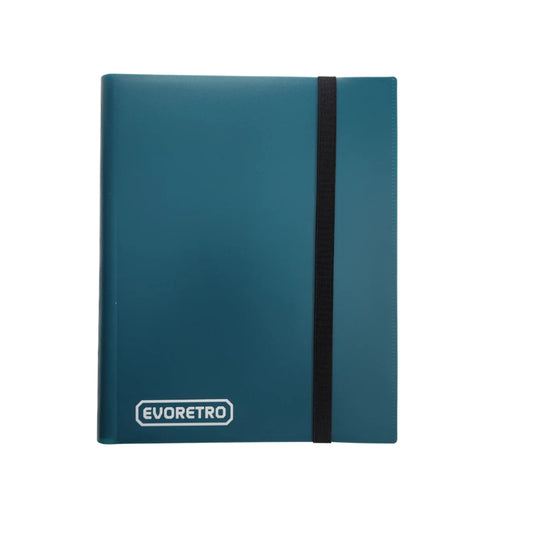 Evoretro: 9-pocket Flex Portfolio Binder - Blue