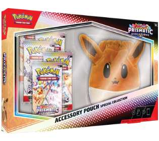 Pokémon: Scarlet & Violet - Prismatic Evolutions Accessory Pouch Special Collection