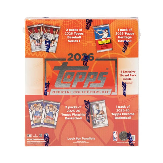 2026 Topps MLB x NBA Official Collector Kit Box