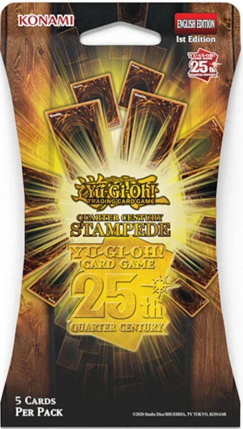 Yu-gi-oh! - Quarter Century Stampede Blister Pack 1st Edition