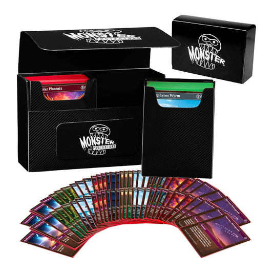 Monster Protectors: Double Deck Box - Black
