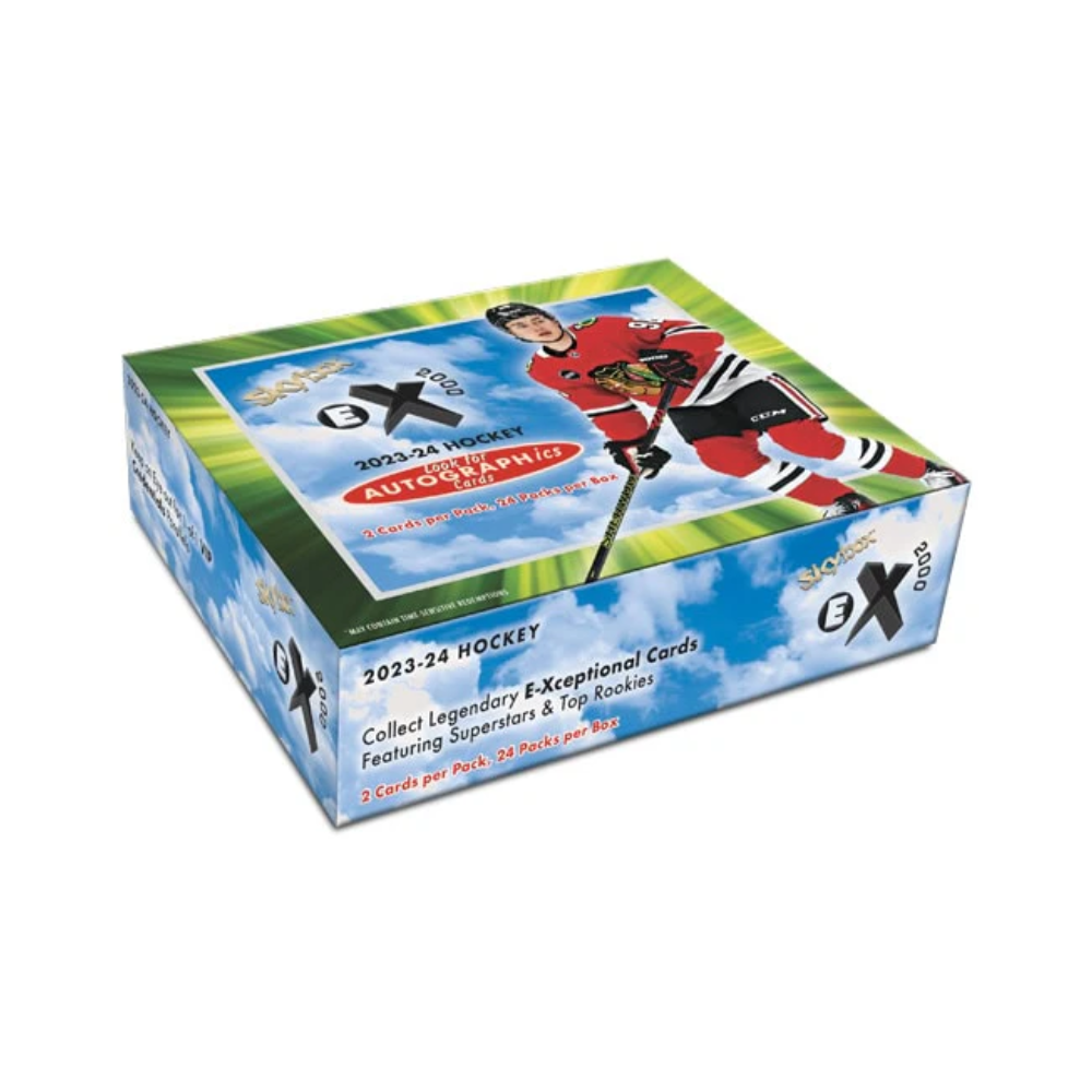2023 - 24 Upper Deck Skybox E-X 2000 NHL Hockey Hobby Box