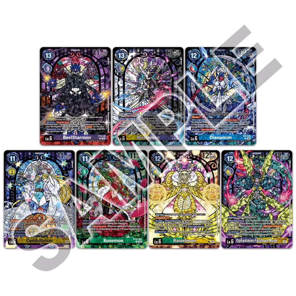 Digimon CG: Premium Heroines Sets Ver. 2