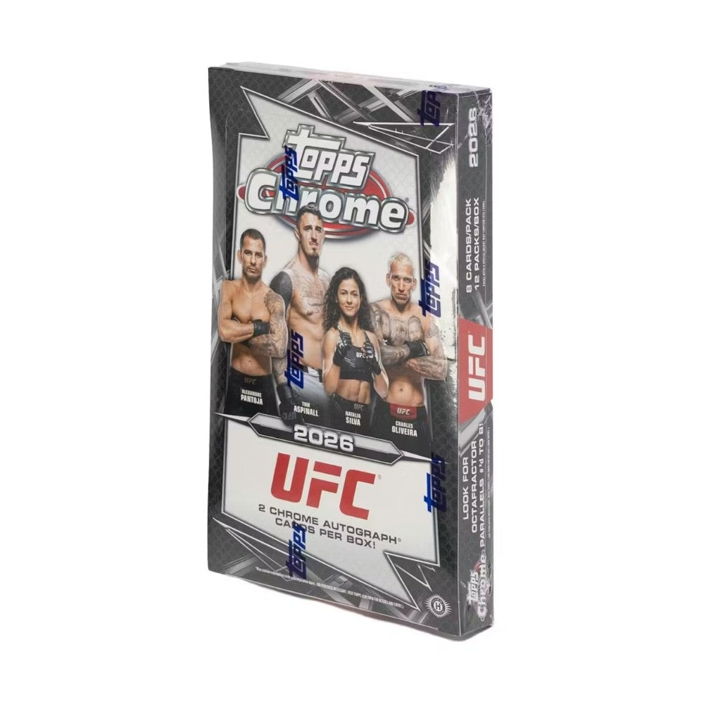 2026 Topps Chrome UFC Hobby Box