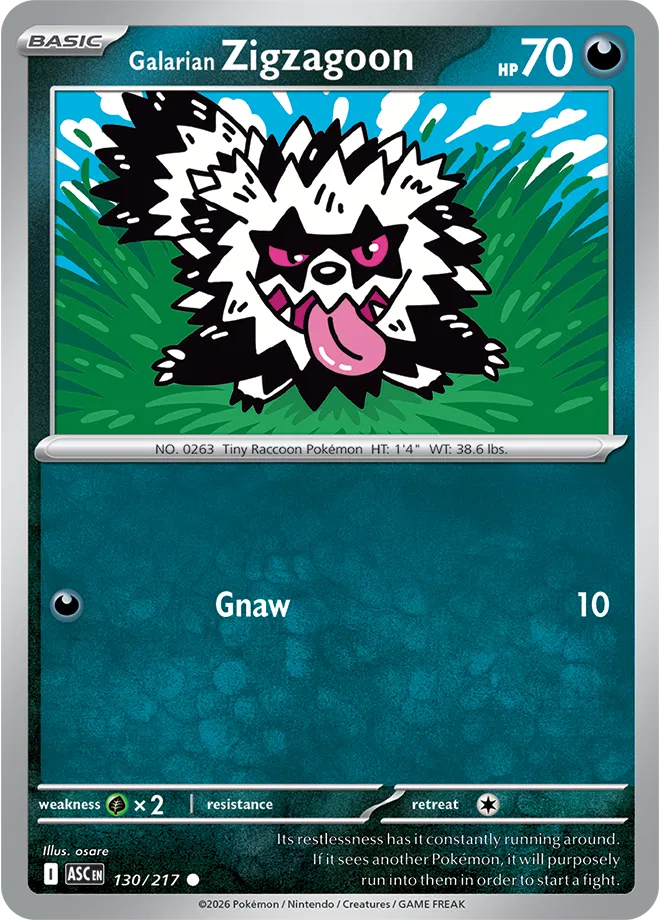 Galarian Zigzagoon