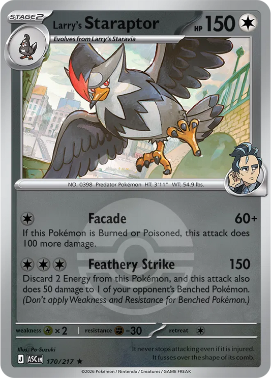 Larry's Staraptor [Ball]