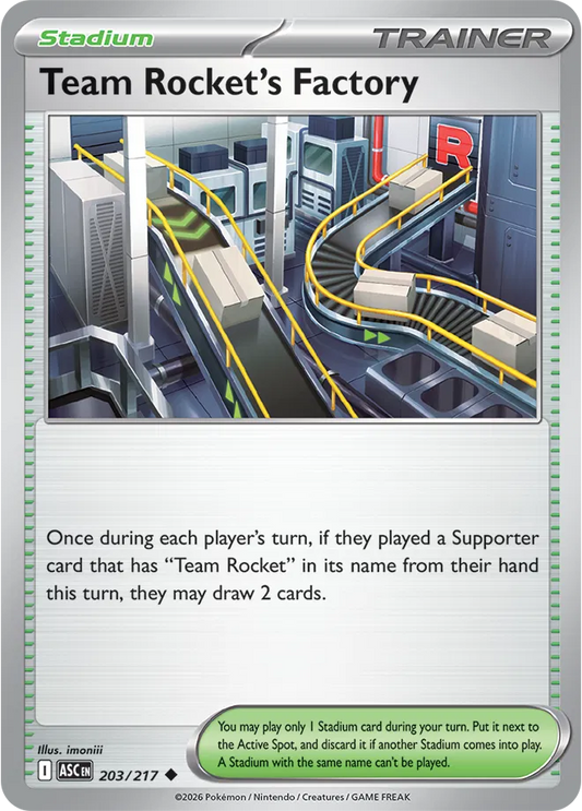 Team Rocket's Factory