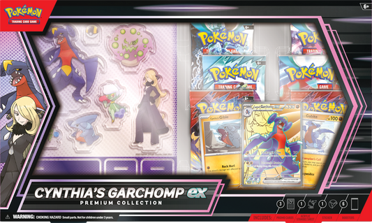 Scarlet and Violet: Cynthia's Garchomp EX Premium Box (Pre-Order) - ONE PER CUSTOMER (Copy)