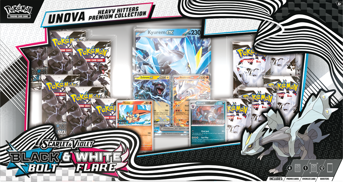 Pokémon REPRINT: Scarlet & Violet Unova Heavy Hitter Premium Collection (Pre-order)