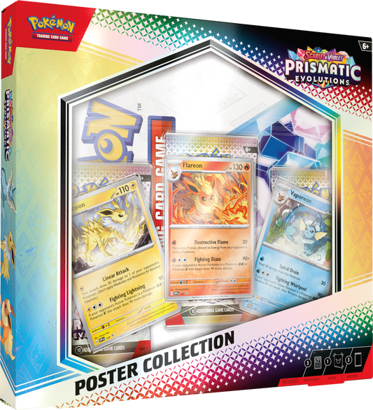 Pokémon: Scarlet & Violet - Prismatic Evolutions Poster Collection