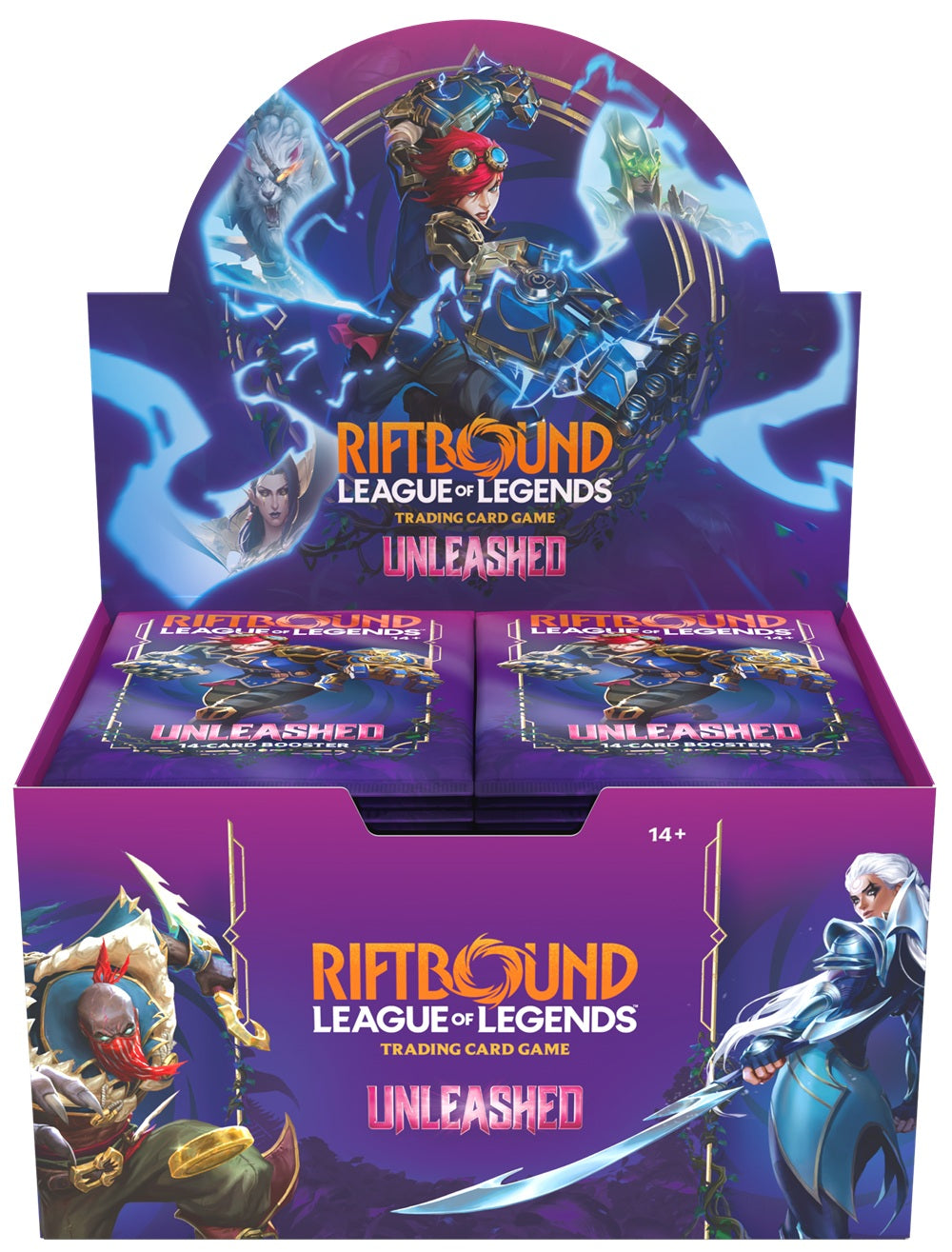 Riftbound League of Legends CG: Unleashed Booster Box (Pre-order)