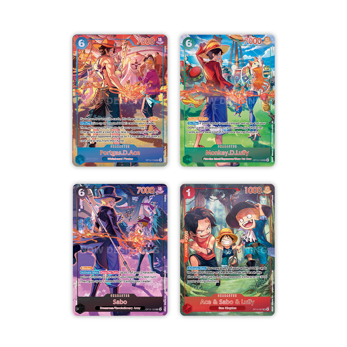 One Piece CG: Special English 3rd Anniversary Set (Pre-order)