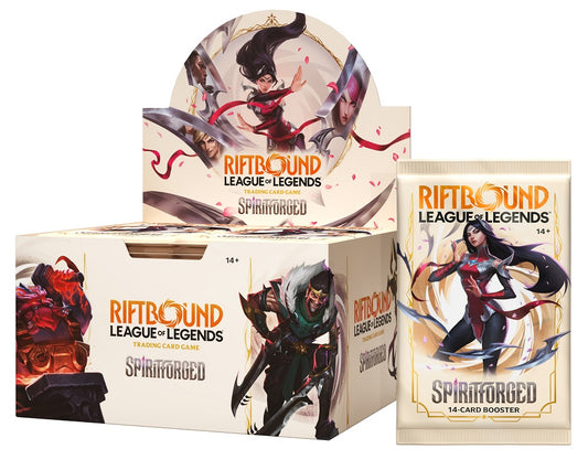Riftbound League of Legends CG: Spiritforged Booster Box (Pre-order)