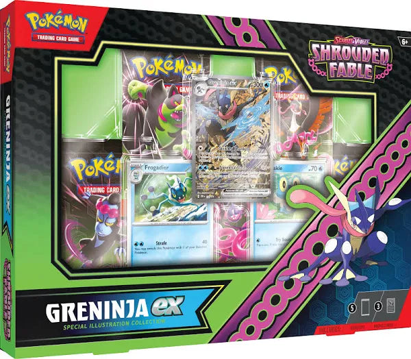 Scarlet & Violet - Shrouded Fable Greninja ex Special Illustration Collection