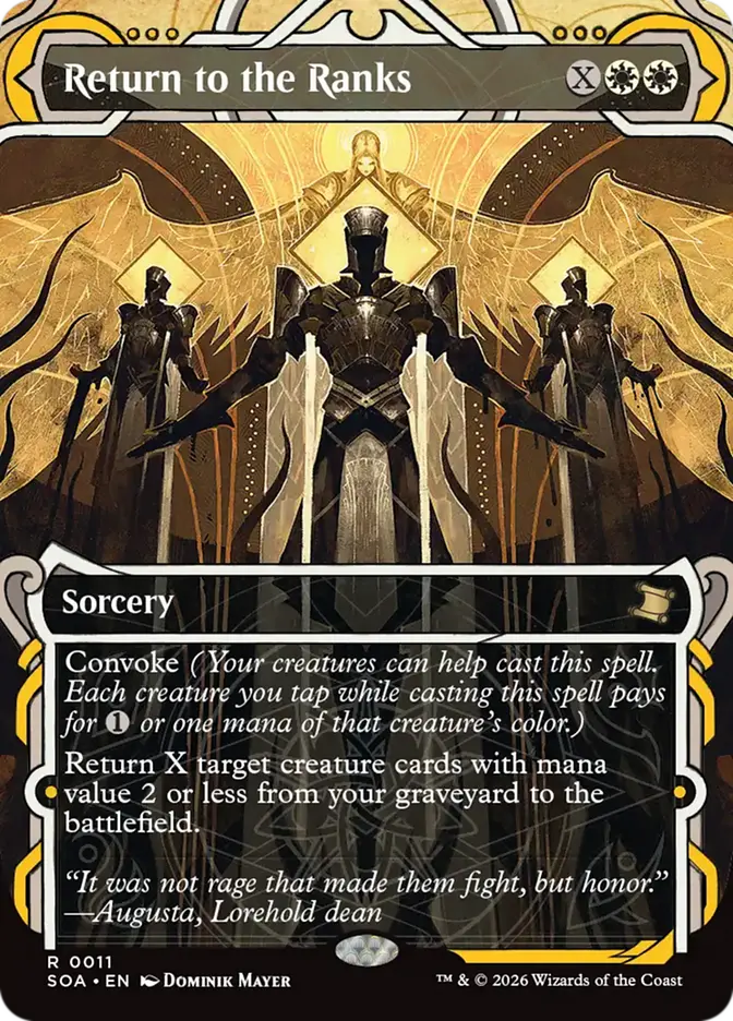 Return to the Ranks - 11 - Secrets of Strixhaven Mystical Archive