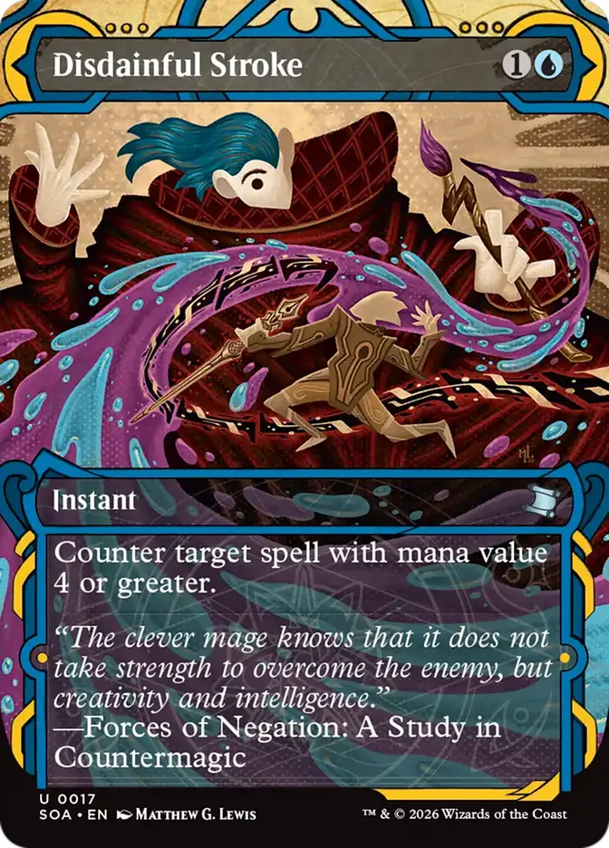 Disdainful Stroke - 17 - Secrets of Strixhaven Mystical Archive